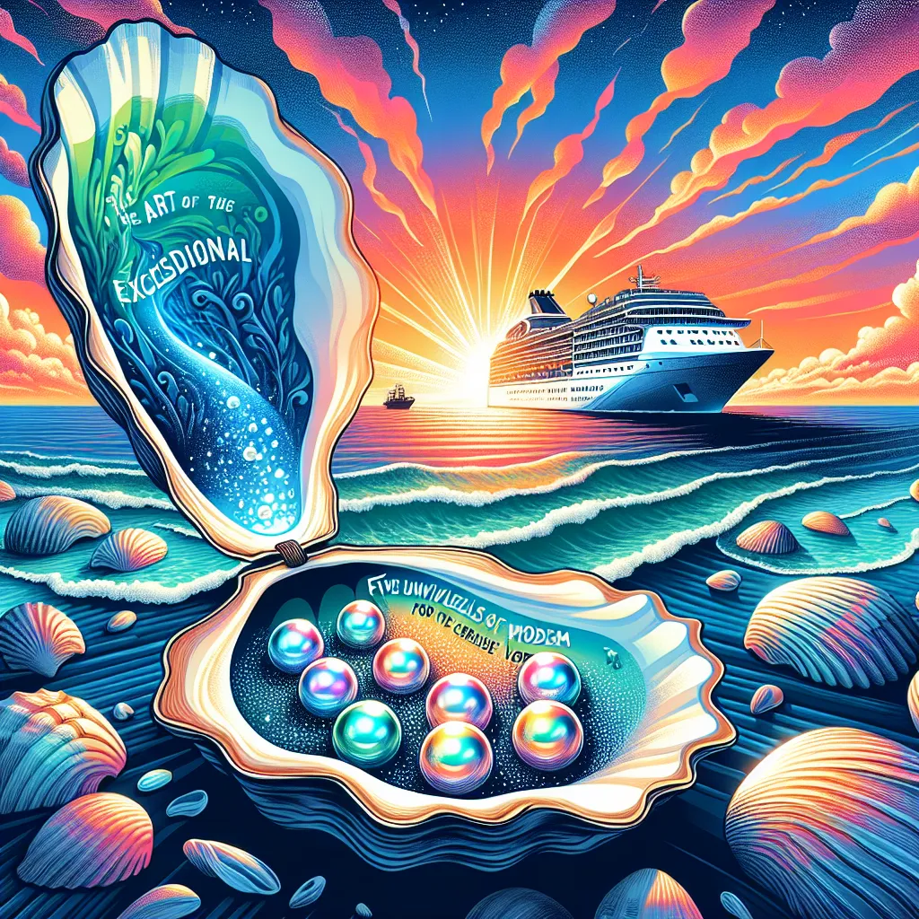 The Art of the Exceptional Voyage: Five Unveiled Pearls of Wisdom for the Discerning Cruise Voyager