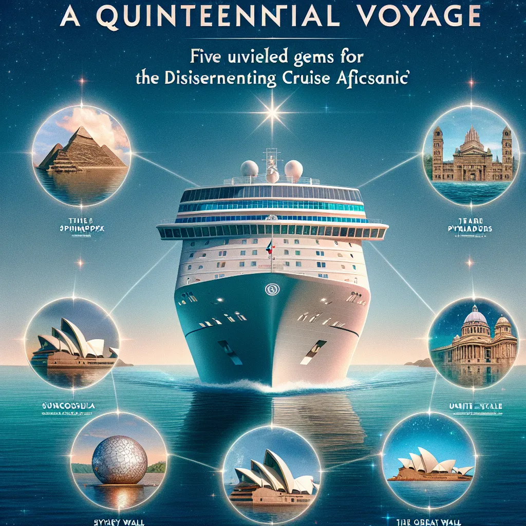 A Quintessential Voyage: Five Unveiled Gems for the Discerning Cruise Aficionado