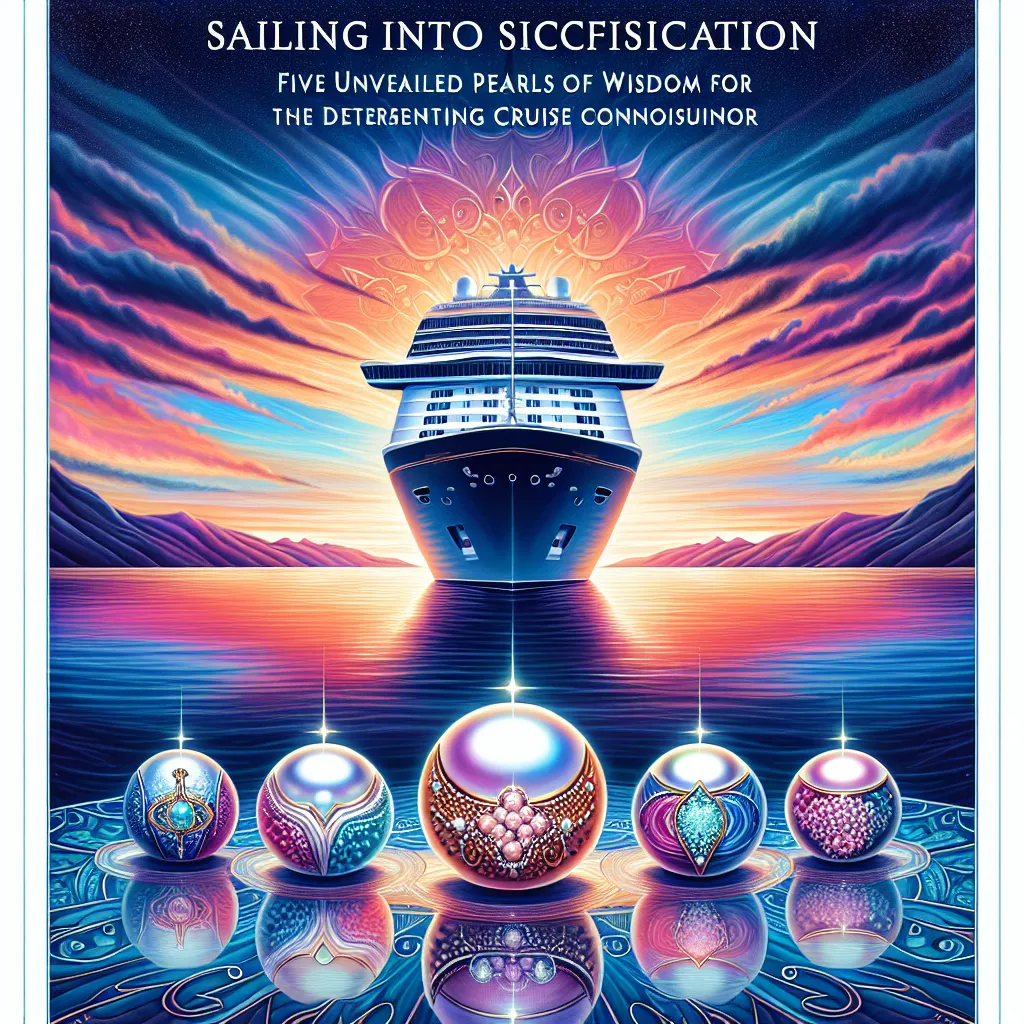 Sailing into Sophistication: Five Unveiled Pearls of Wisdom for the Discerning Cruise Connoisseur