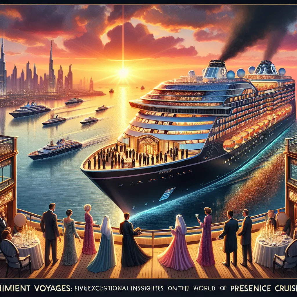 Eminent Voyages: Five Exceptional Insights into the World of Prestige Cruising