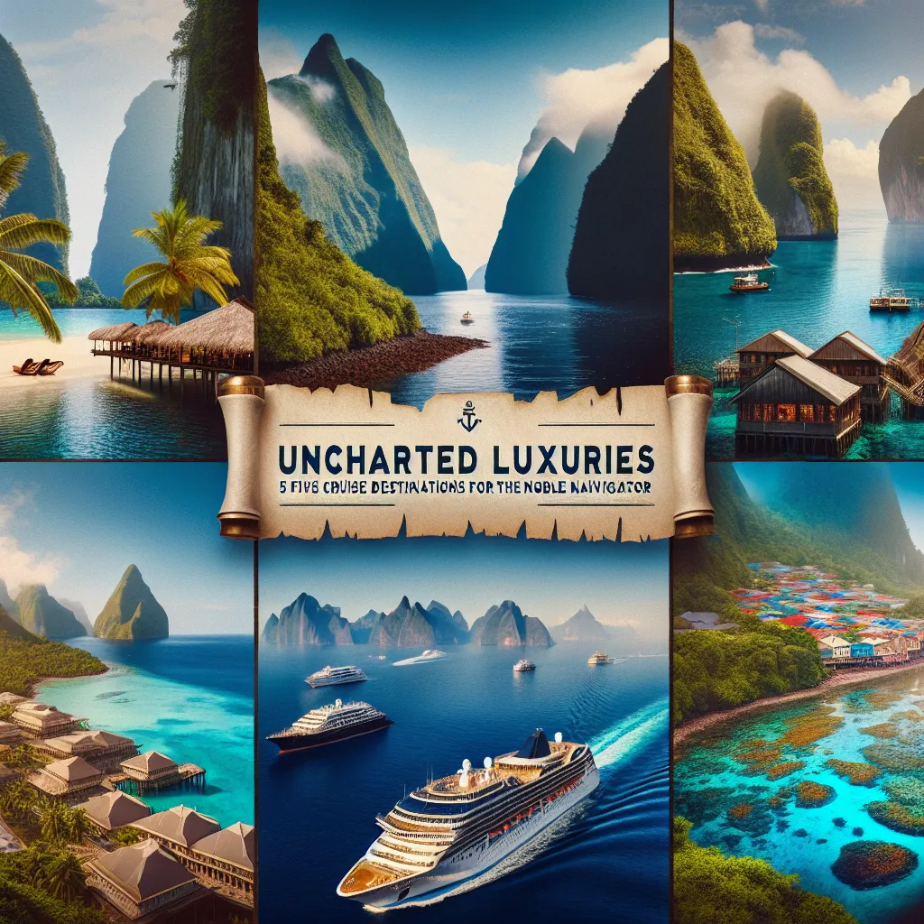Uncharted Luxuries: Five Unmatched Cruise Destinations for the Noble Navigator