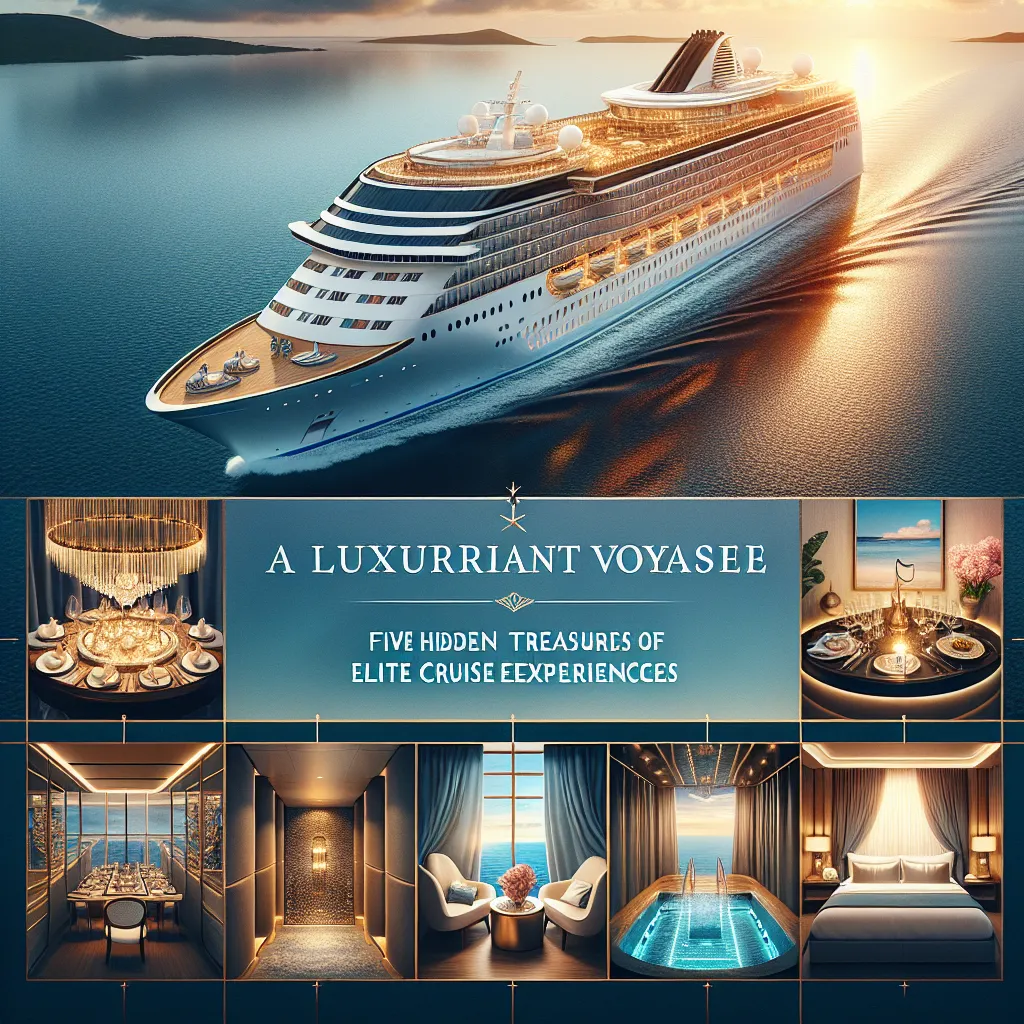 A Luxuriant Voyage: Five Hidden Treasures of Elite Cruise Experiences