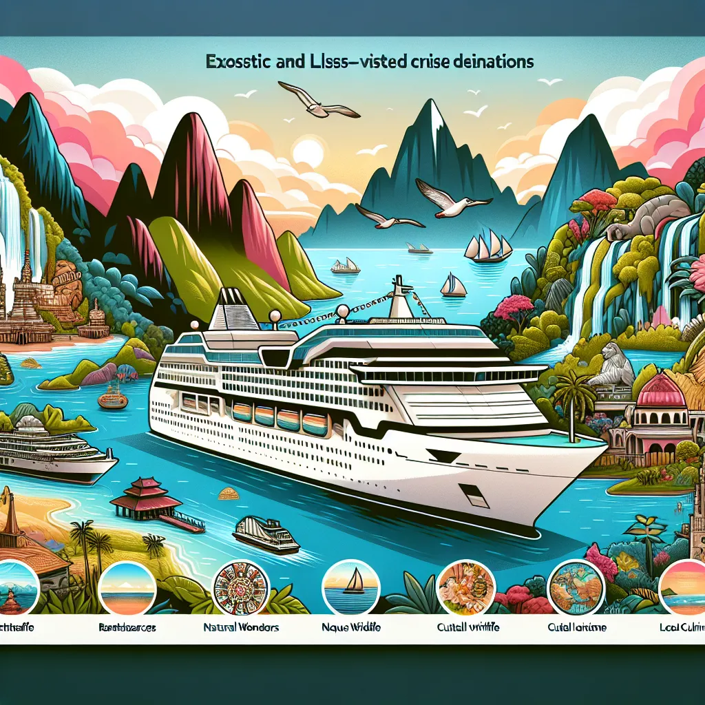 Destinations Extraordinaire: Five Hidden Gems for the Discerning Cruise Enthusiast