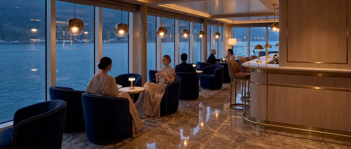 Quiet Harbor, Grand Design: Inside the Architecture of Modern Luxury Cruises