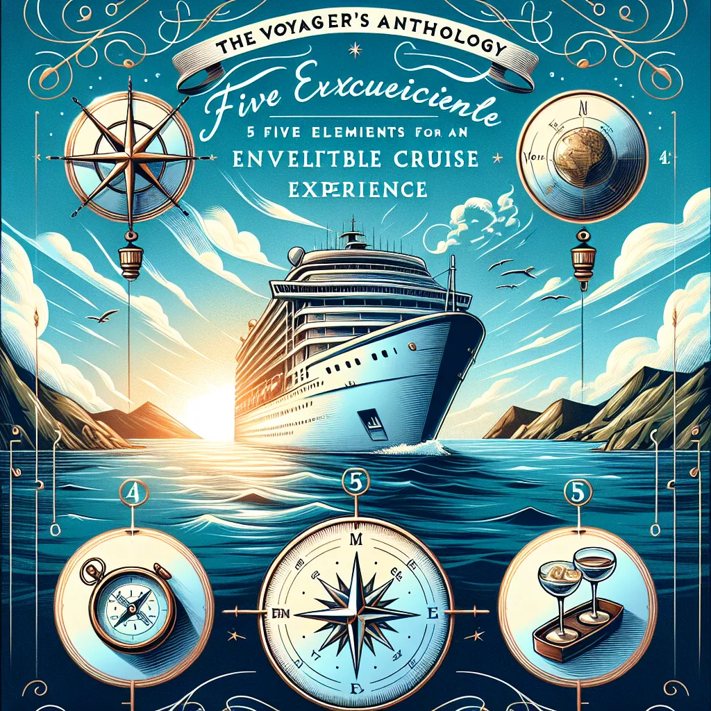 The Voyager's Anthology: Five Exquisite Elements for an Unforgettable Cruise Experience