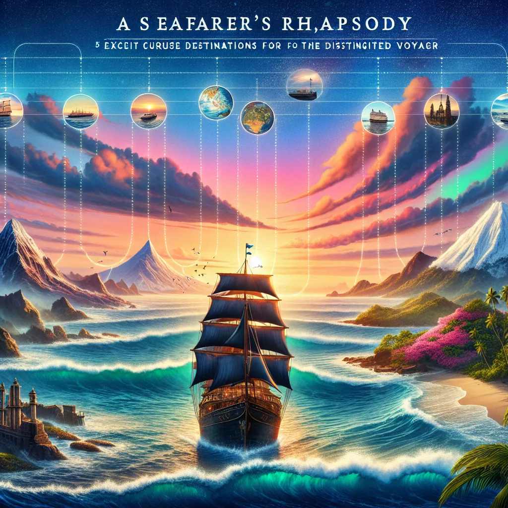 A Seafarer's Rhapsody: Five Exceptional Cruise Destinations for the Distinguished Voyager