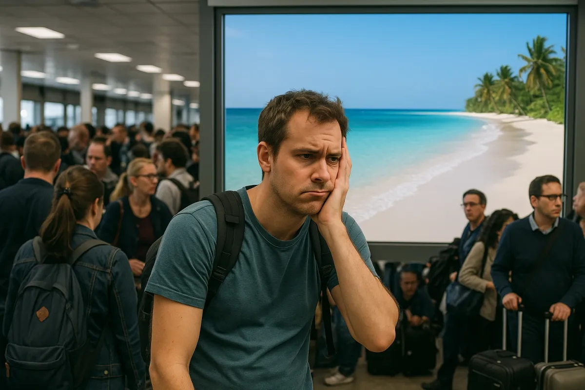 When Chaos Awaits at the Airport, Choose the Ocean Instead