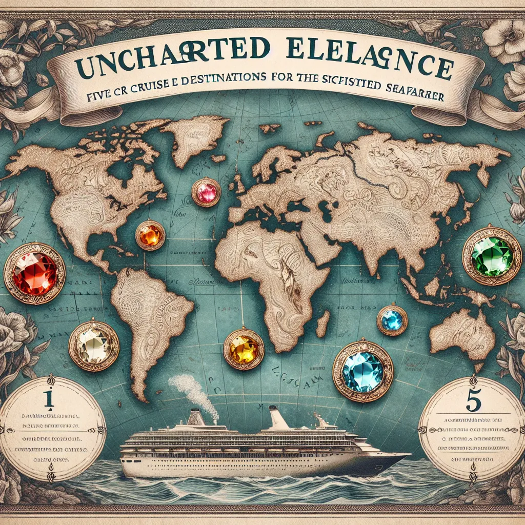 Uncharted Elegance: Five Remarkable Cruise Destinations for the Sophisticated Seafarer