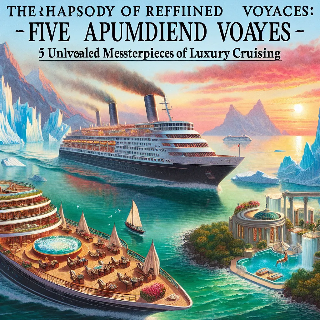 The Rhapsody of Refined Voyages: Five Unveiled Masterpieces of Luxury Cruising
