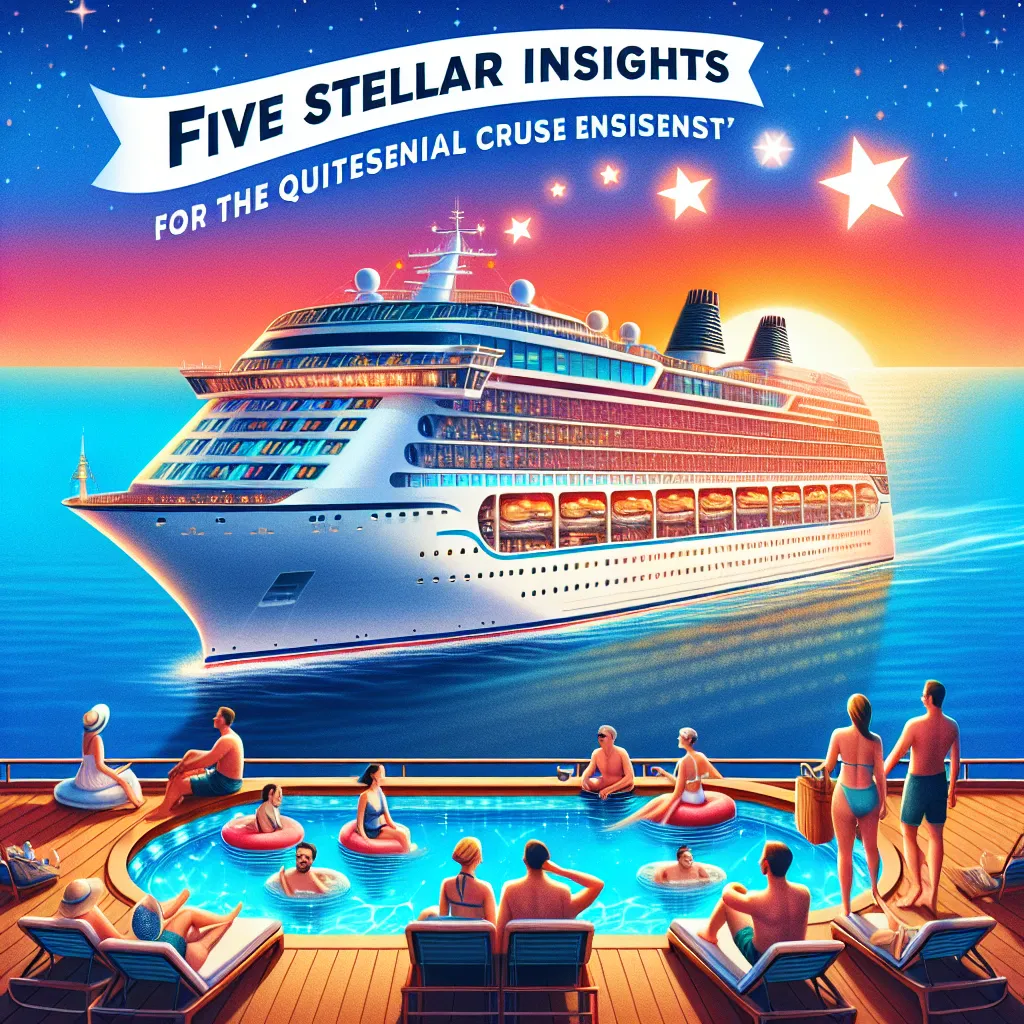 Five Stellar Insights for the Quintessential Cruise Enthusiast