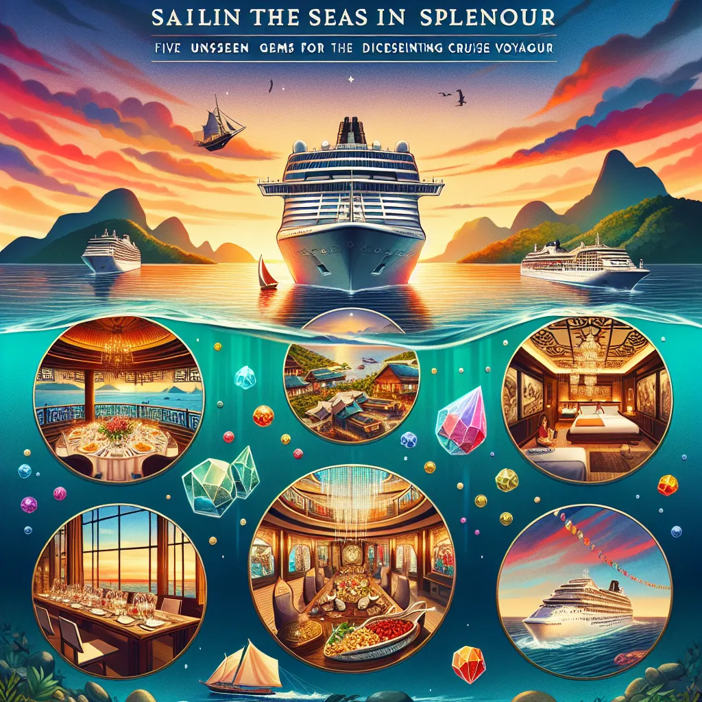 Sailing the Seas in Splendour: Five Unseen Gems for the Discerning Cruise Voyager