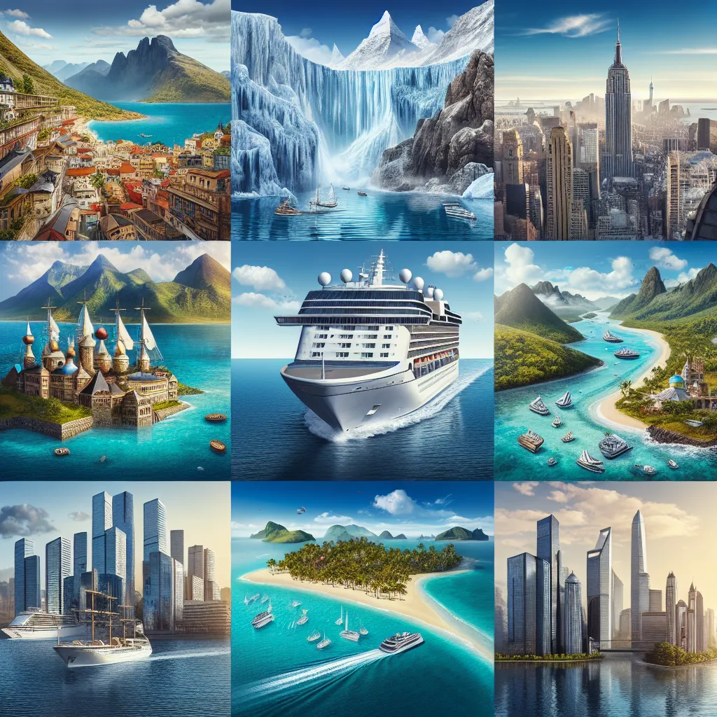 Connoisseur's Compass: Five Exceptional Cruise Destinations Unfolding a Symphony of Elegance