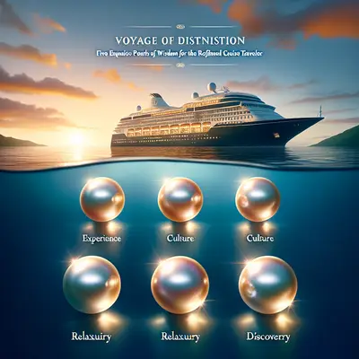 The Voyage of Distinction: Five Exquisite Pearls of Wisdom for the Refined Cruise Traveler