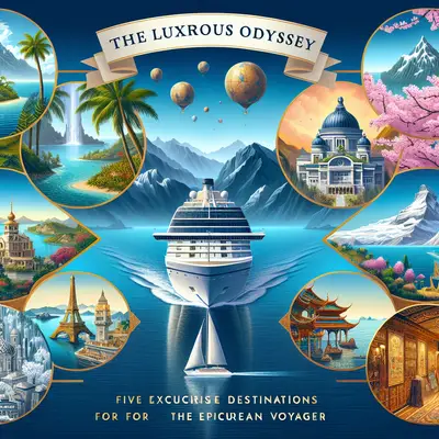 The Luxurious Odyssey: Five Exquisite Cruise Destinations for the Epicurean Voyager